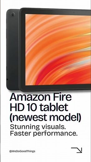 Fire HD 10 Tablet: Your Entertainment Hub with Fast Performance & Vibrant Display