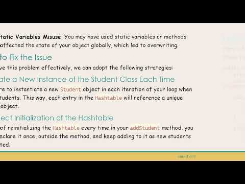 How to Fix Your Hashtable Only Saving the Last Element in Java