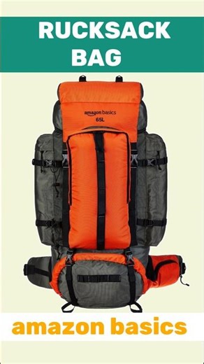 Amazon Basics Hiking Bag | Best Backpack for Traveling/Hiking #bag #trekking #camping #hiking