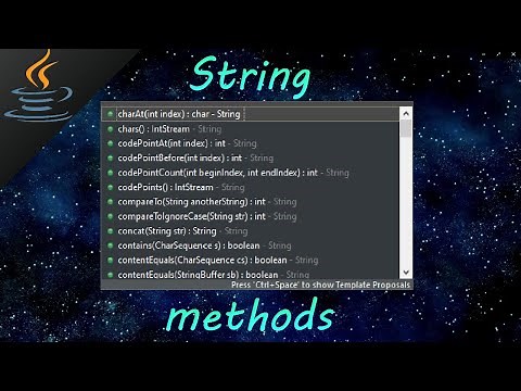 Java String methods 💬