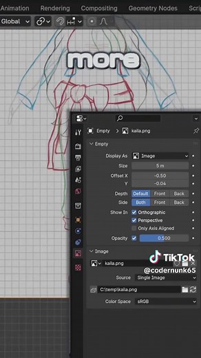 How to Import Reference Images in Blender - the Easy Way #blender #blender3d #3dmodeling #characterdesign #characterart