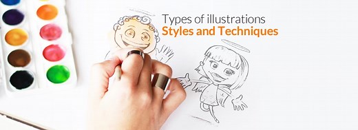 Types of Illustration - Styles and Techniques | GraphicMama Blog