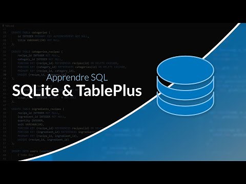 Apprendre et maitriser SQL : Démarrer avec SQLite sur TablePlus