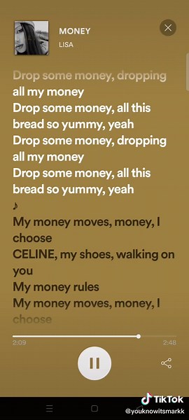 Money - Lisa | Full Lyrics