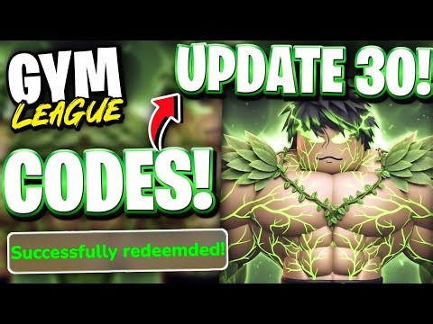 🦍[UPD 30] ALL NEW JUNGLE GYM UPDATE 30 CODES FOR GYM LEAGUE | ROBLOX GYM LEAGUE CODES
