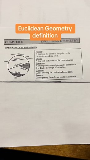 Understanding Euclidean Geometry: Key Definitions and Concepts