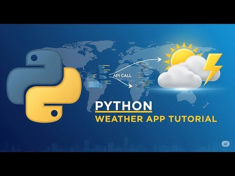 Python Weather Forecast App | Learn How to Use APIs (OpenWeatherMap)