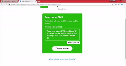 How to Send Text Message (SMS) using ESP8266
