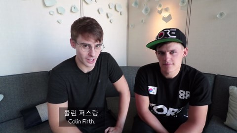 Nervous fanboys interview Colin Firth: Our Kingsman adventure in Korea!