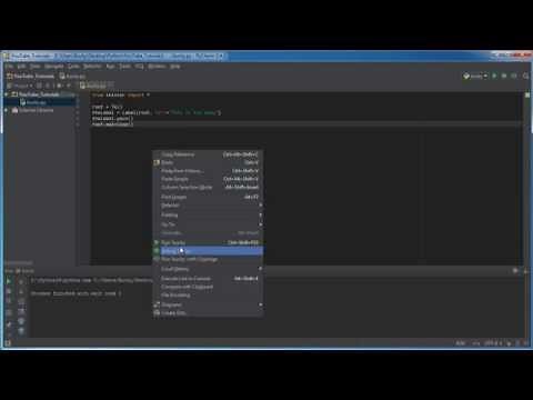 Python GUI with Tkinter - 1 - Introduction