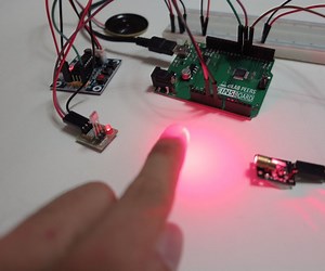 KY-008 Laser Module X Laser Detector X ISD1820 Voice Recording Module