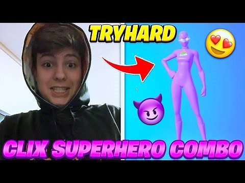 HOW TO GET THE CLIX SUPERHERO SKIN COMBO!