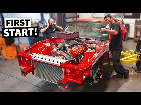632ci Chevy Big Block ROARS to life! First Start of our 1000hp Gen 3 Camaro build