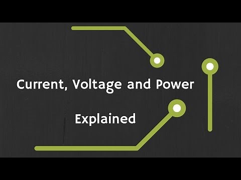 Voltage, Current and Power explained