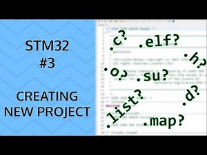 How to make a new STM32 project | #3 Embedded programming files