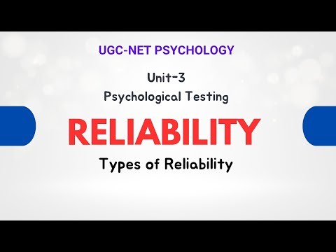 Reliability and it's types