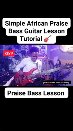112K views · 2.6K reactions | Simple #AfricanPraise #bass Lesson For Beginner  | Great Moses Music Academy | Facebook