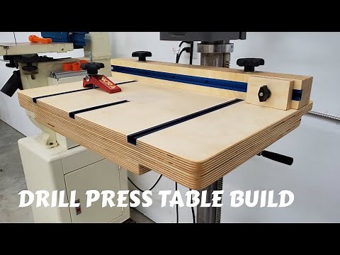 Drill Press Table Build