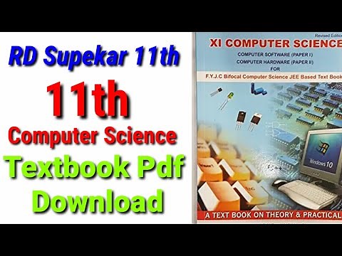 How to Download RD Supekar 11th Computer Science Textbook PDF in 2 mins | Handy Notes