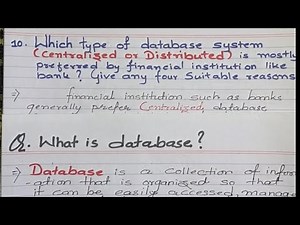 Class 12 Computer Science Most Important Question | Database Management System (DBMS) | NEB #neb