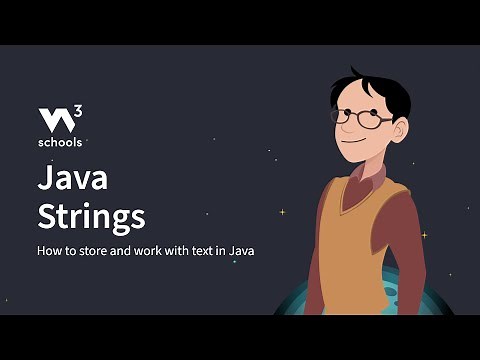 Java - Strings - W3Schools.com
