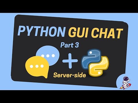 Build a GUI chat application in python | How to build Easy chat app using python