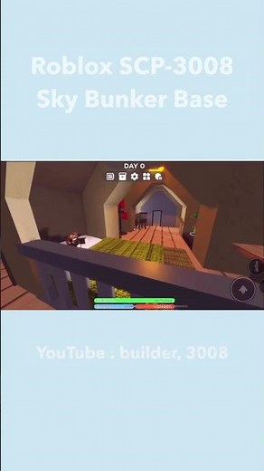 Roblox SCP-3008 Sky bunker Base 🩵🤍 #3008 #scp3008 #3008roblox