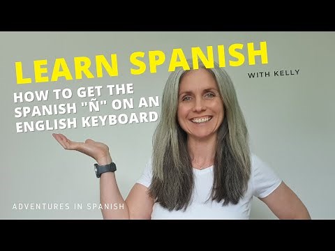 How to type the Spanish "ñ" on an English keyboard