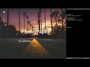 Photography Website Design - Responsive HTML & CSS Website