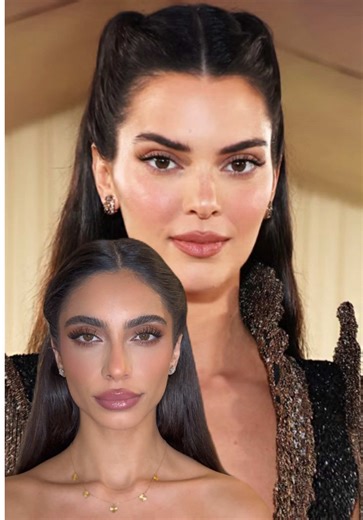 Kendall Jenner Makeup Tutorial for Brown Eyes