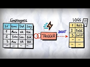 SQL Triggers (Visually Explained) | Audit Logs Use Case | #SQL Course 34