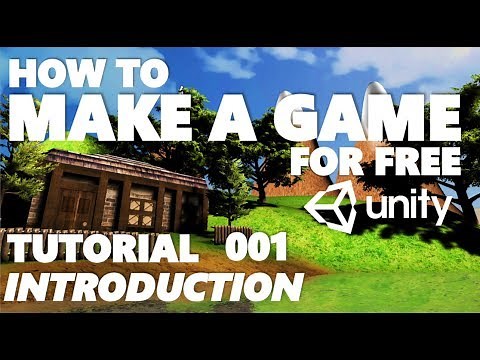 Unity Tutorial For Beginners - How To Make A Game - Part 001 - THE BASICS