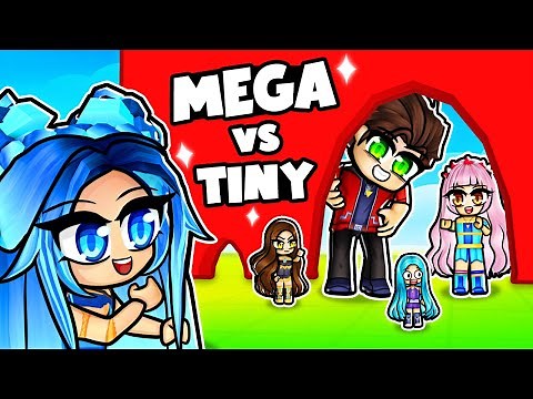 MEGA vs TINY in Roblox!
