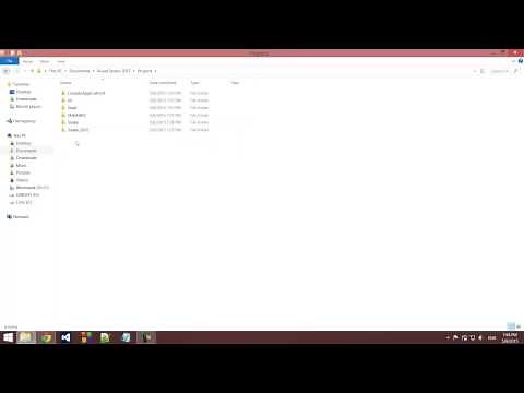 how to run a downloaded project in visual studio HD