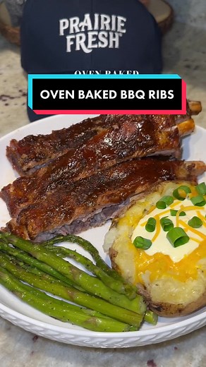 Delicious Oven Baked BBQ Ribs with Prairie Fresh Pork