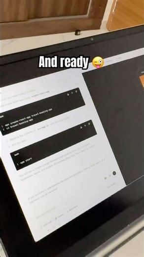 Create app’s in minutes..🤯😱#developer #apps #coding #coder #programming #appdevelopment #ai #tryit