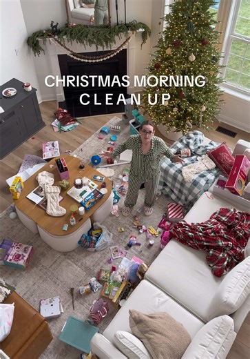 Post-Christmas Morning Cleanup