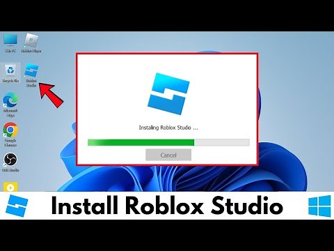 How To Download and Install Roblox Studio on PC/Laptop (Get Roblox Studio)