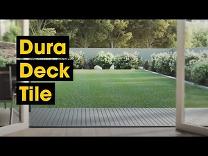 Easy to Install Composite Decking Tiles | No Substructure