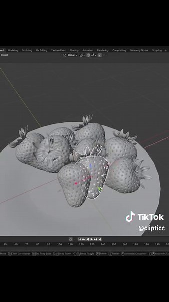 Remaking Chocolate-Covered Strawberries Animation