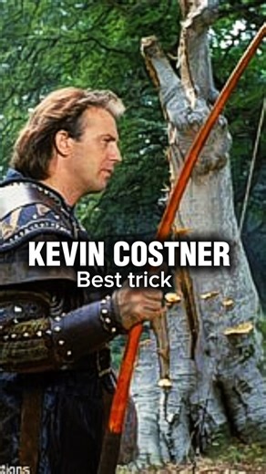 KEVIN COSTNER : BEST TRICK IN THE ROBIN HOOD MOVIE #kevincostner #robinhood #princeofthieves