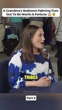 A Grandma's Bedroom Painting Turn Out To Be Worth a Fortune - Part 2 #antiqueappraisal #collection