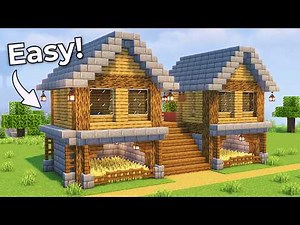Minecraft: Duo Survival House Tutorial🏠