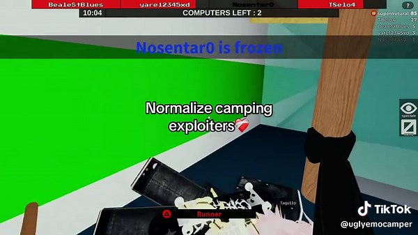 Confronting Camping Exploiters in Roblox
