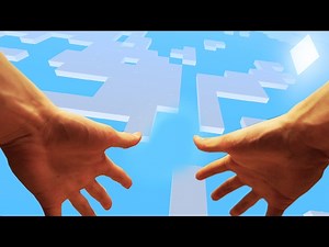 REALISTIC MINECRAFT - STEVE GOES SKYDIVING!