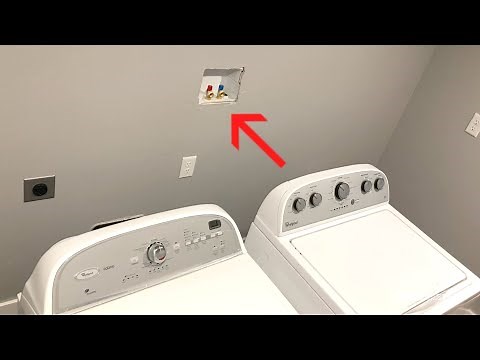 How To Hookup a Washer and Dryer - Complete Guide
