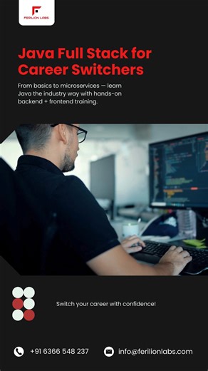 Ferilion Labs on Instagram: "💡 Make your Java journey simple and job-ready. Learn Microservices + Spring Boot + UI skills! #JavaDeveloper #CareerSwitch"