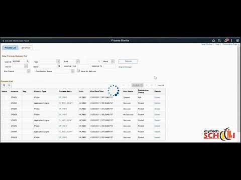 Peoplesoft Payroll for Beginners