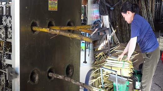 Incredible Power of the Sugar Cane Machine