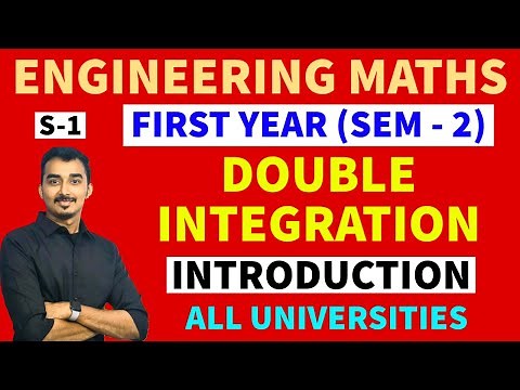 DOUBLE INTEGRATION | MULTIPLE INTEGRAL | S-1 | ENGINEERING FIRST YEAR | SEM-2 | SAURABH DAHIVADKAR